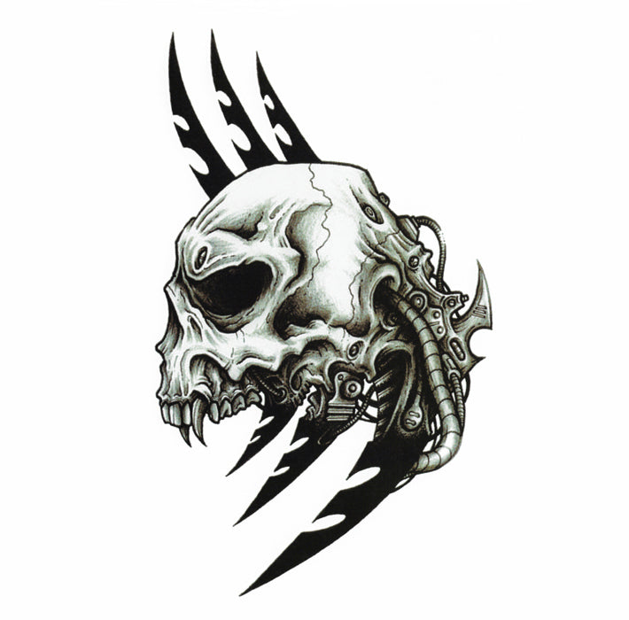 Tribal Skull 2 - INKOTATTOO